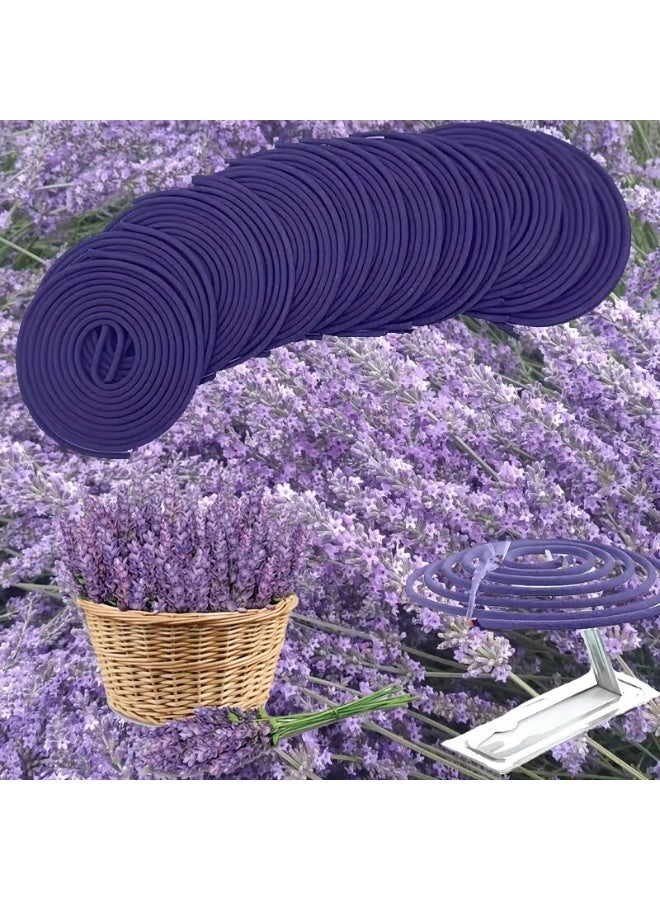 لفائف بخور | خشب الصندل، العود، البخور، الياسمين، الخزامى، المريمية، الورد | معطر منزلي. مناسب لليوغا، التأمل، الاسترخاء، والمناسبات. 40 قطعة (لفائف - الخزامى) - Image 2